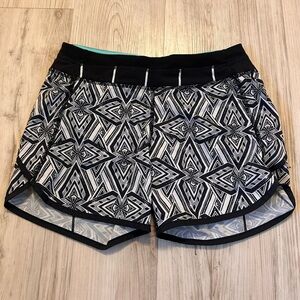 Ivivva size 14 running shorts with built in underwear in EUC